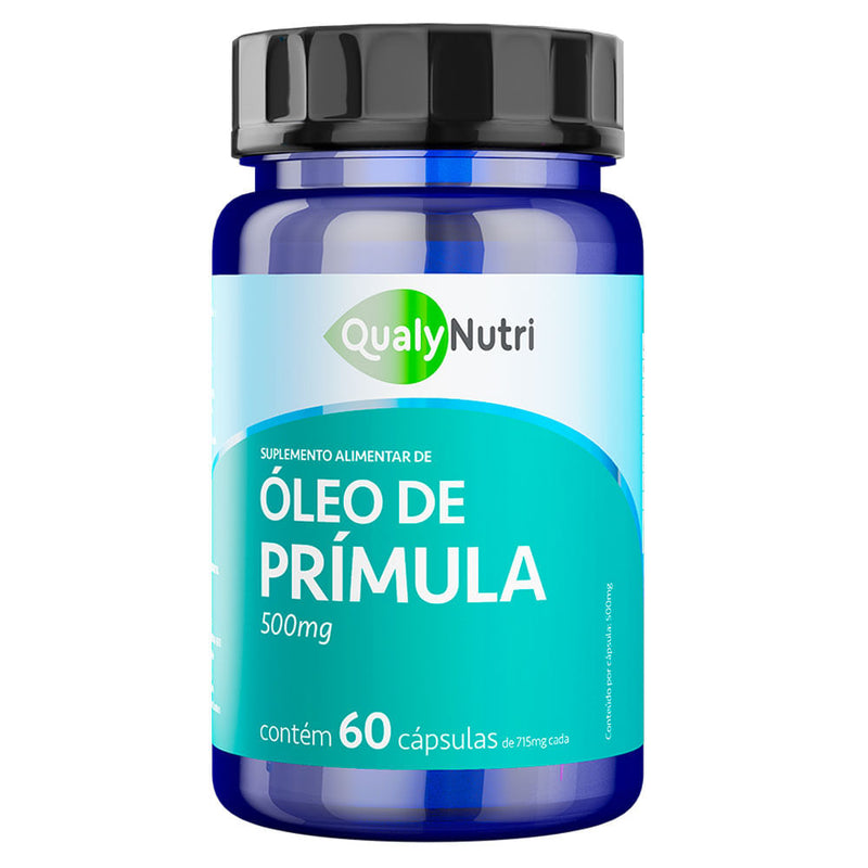 Óleo de Prímula 500mg c/60 Cápsulas - Qualy Nutri