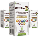 Kit 3 Complexo B Concentrado com 20 Comprimidos Arte Nativa