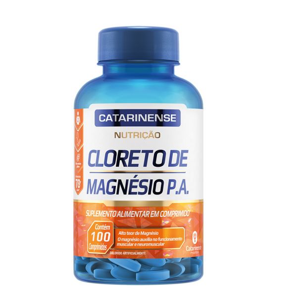 Cloreto de Magnésio P.A C/100 Comprimidos- Catarinense
