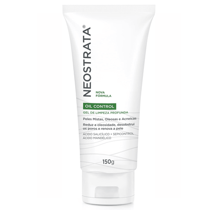 Neostrata Gel de Limpeza Facial Oil Control 150g, ideal para limpeza facial para pele oleosa.