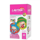 Lavitan Kids  C/60 Comprimidos Mastigáveis Sabor Tutti Fruti