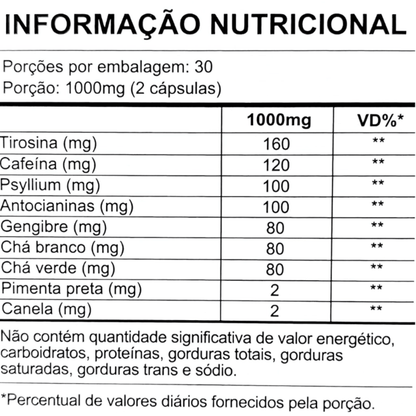 Blue Slim Thermo 9x1 C/60 Cápsulas - Vita Blue