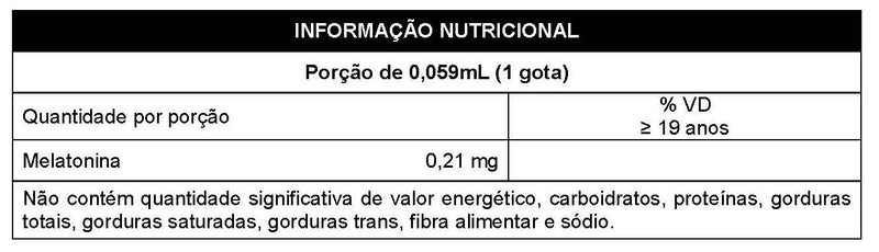 Melatonina Gotas 0,21mg Maracujá 20Ml Arte Nativa