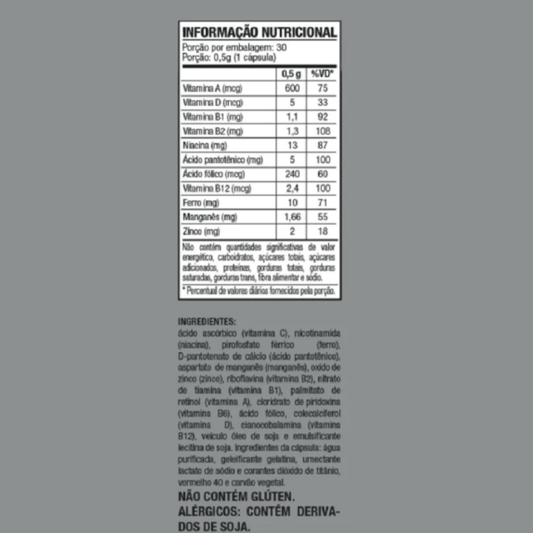 Biomulti Mulher Bionatus 30 Cápsulas