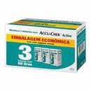 Kit tiras de glicemia accu-chek active economy 150 unidades