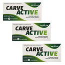 Kit 3 Caixas  Carve Active Carvão Ativado 30 Comprimidos
