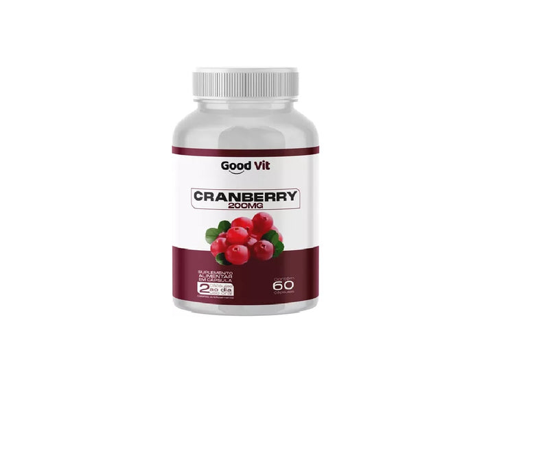 Cranberry Antioxidante 200mg com 60 Cápsulas Good Vit