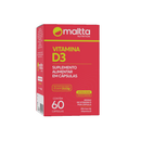 Vitamina D3 2000UI C/60 Cápsulas Duom/Maltta