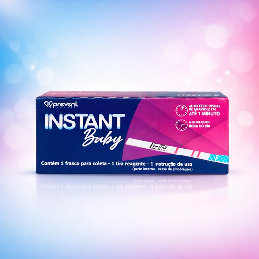 Teste de Gravidez Instant Baby Tira – Resultado Rápido e Confiável