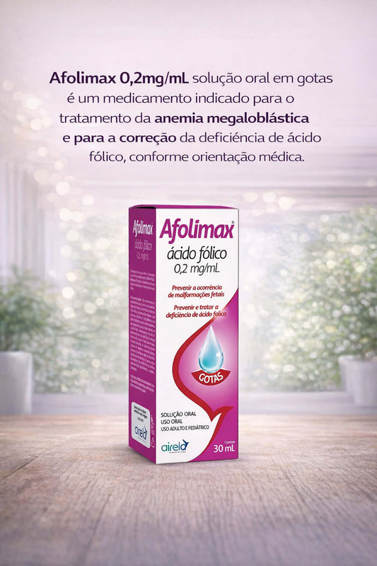 Afolimax 0,2mg/mL Solução Oral em Gotas 30mL – Airela