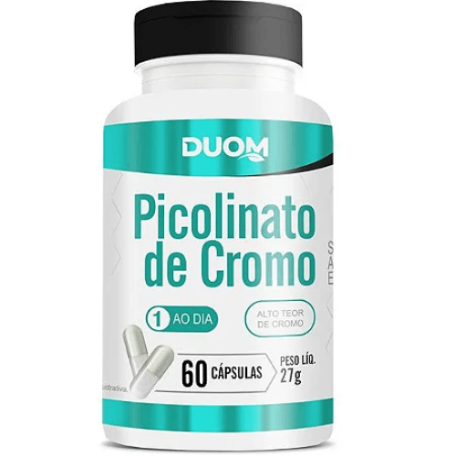 Picolinato de Cromo C/60 Cápsulas - Duom