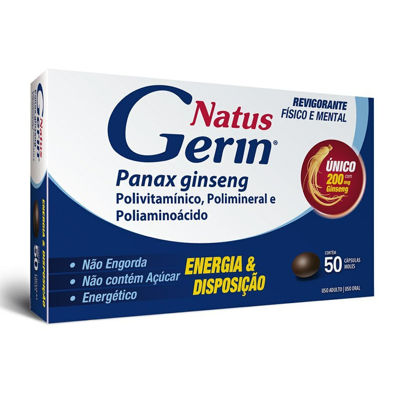 Natus Gerin C/50 Cápsulas Moles
