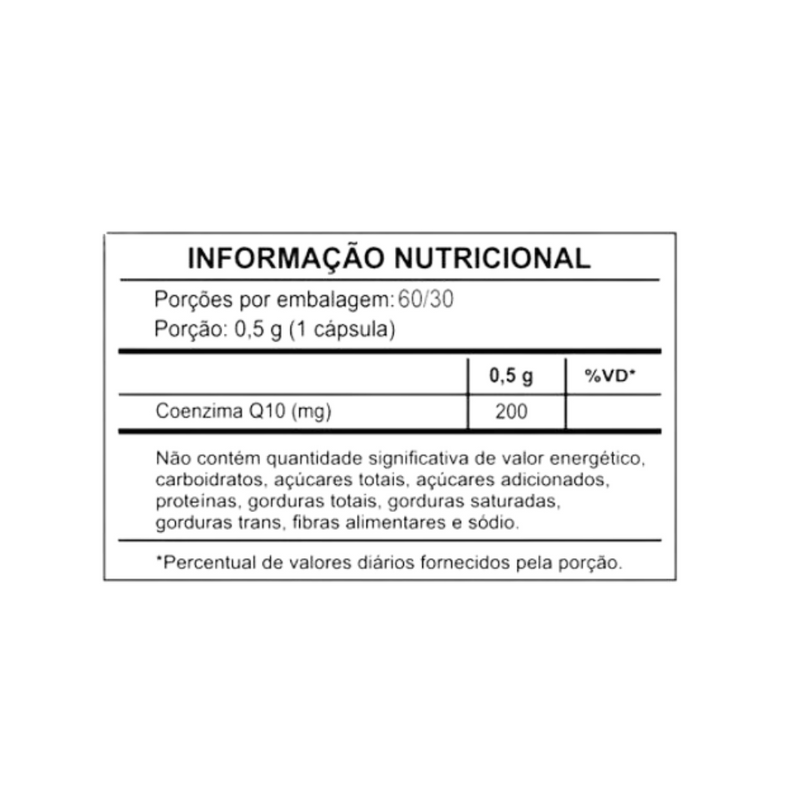 Coenzima Q10 200mg C/30 Cápsulas - Shell Nutry