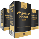 Kit 3 Magnésio Dimalato 500mg com 60 Cápsulas Gold Lab