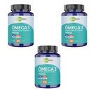 Kit C/3 Ômega 3 1000mg C/120 Cápsulas - Cérebro e Imunidade - Qualy Nutri