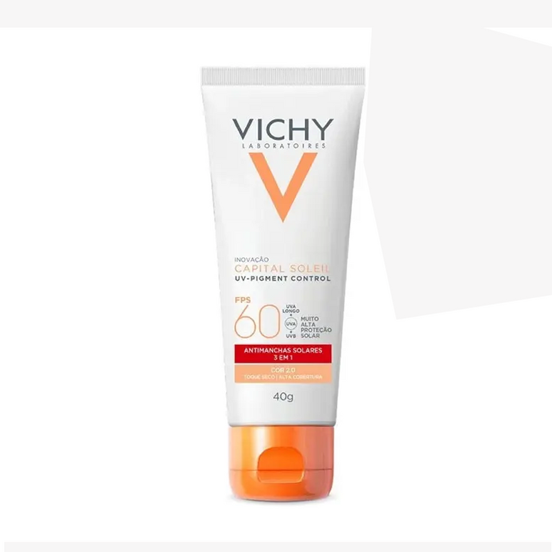 Protetor Solar Facial Uv-Pigment Control Pele2.0 Fps60 40g Vichy