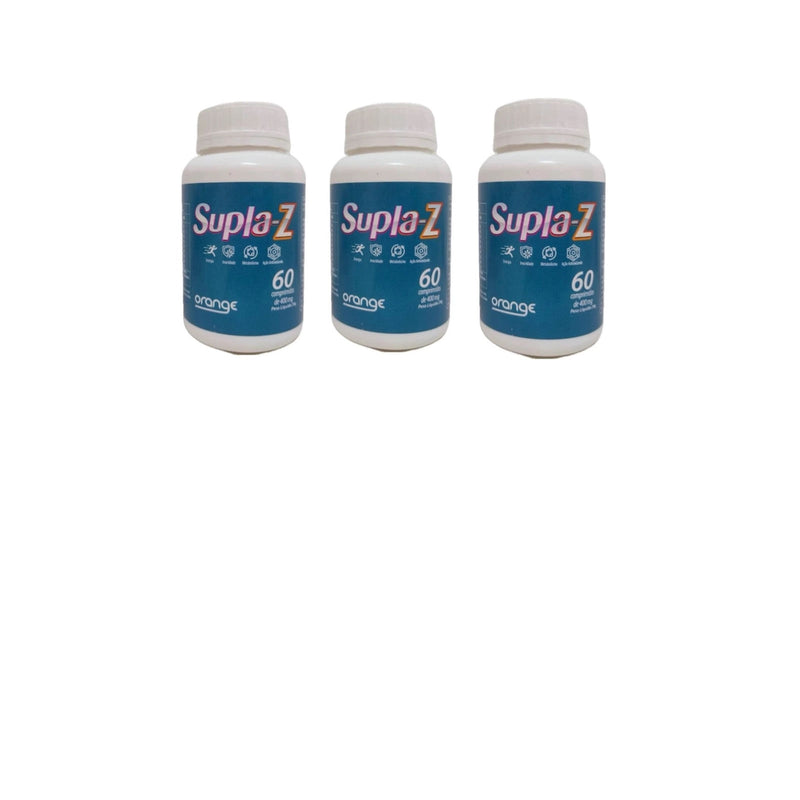 Kit C/3 Supla-Z 400mg C/60 Comprimidos