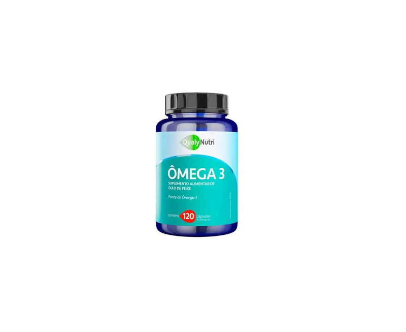 Ômega 3 C/120 Cápsulas - Qualy Nutri