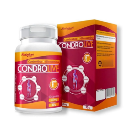 Condrolive Gênesis 60 Cápsulas – Saúde Articular com Ativos Naturais