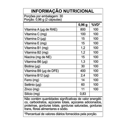 Hair Skin e Nails C/60 Capsulas - Herbamed