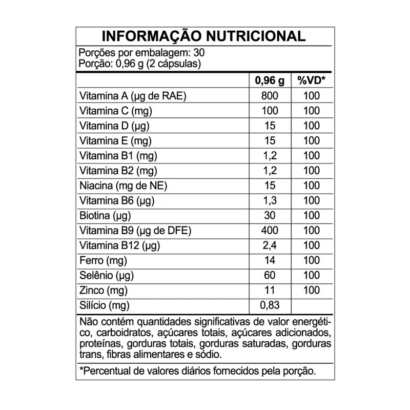 Hair Skin e Nails C/60 Capsulas - Herbamed