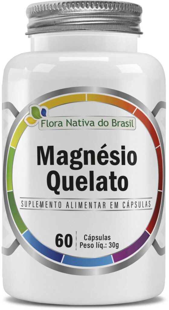 Magnésio Quelato C/60 Cápsulas - Flora Nativa
