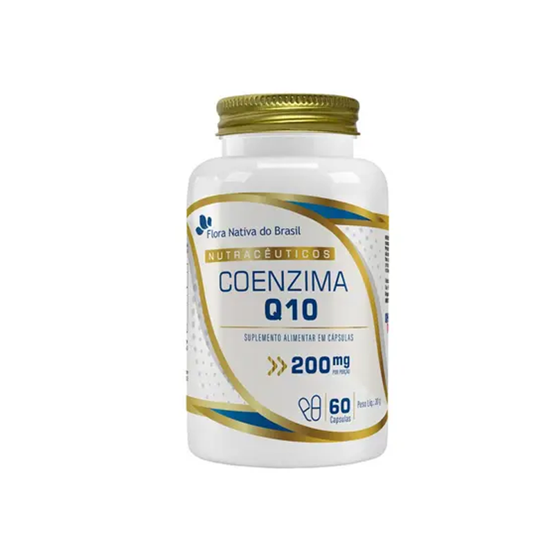Coenzima Q10 200mg Dose C/60 Cápsulas - Flora Nativa