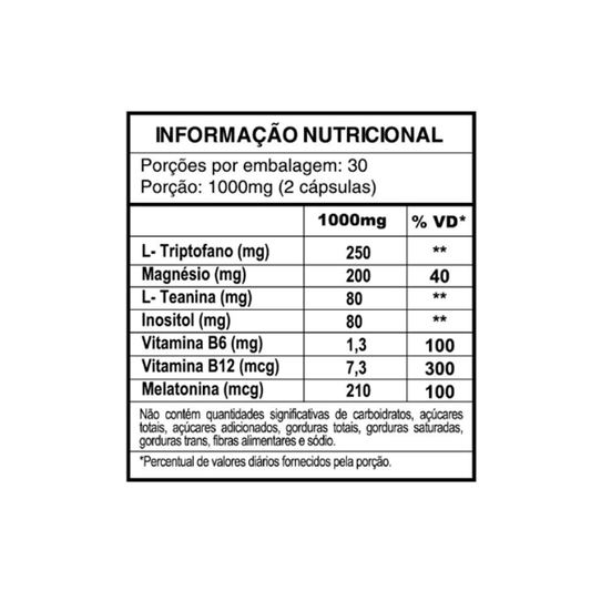 Calmirilex Melatonina 7 em 1 C/60 Cápsulas - Vita Blue