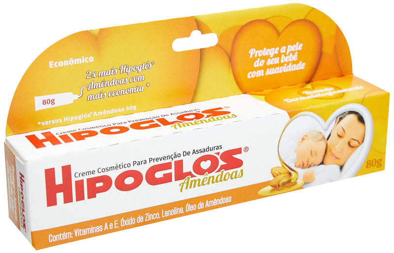 Hipoglos Amêndoas 80G
