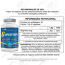 6 Magnésios - Ascorbato, Bisglicinato, Citrato, Malato, Óxido e Taurato 60 Caps - Flora Nativa