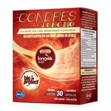 Condres Long Bio C/30 Cápsulas - EMS