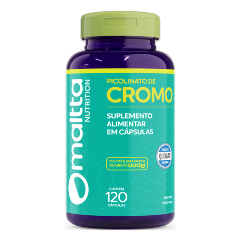 Picolinato de Cromo C/120 Capsulas Maltta/Duom