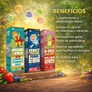Kit Vitaminas Infantil Flora Nativa Ferrix, B-Trix e ImuniTrix