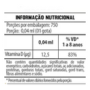 D-TRIX Vitamina D3 500UI Solução 30ml Morango