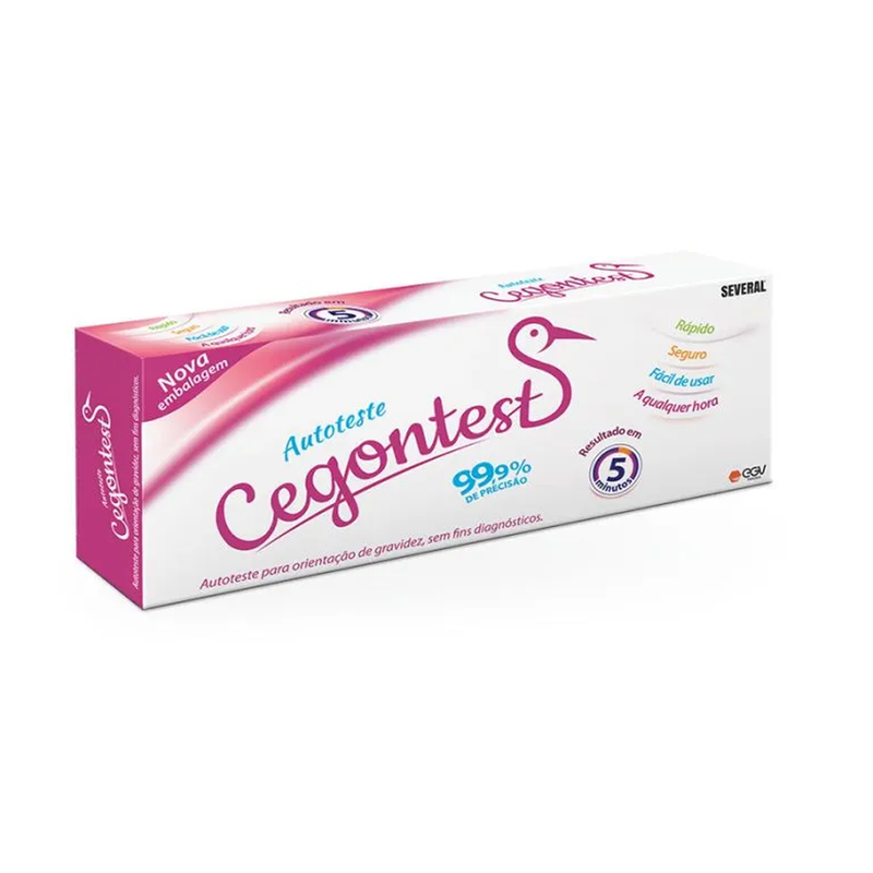 Teste de Gravidez Cegontest 99% De Precisão