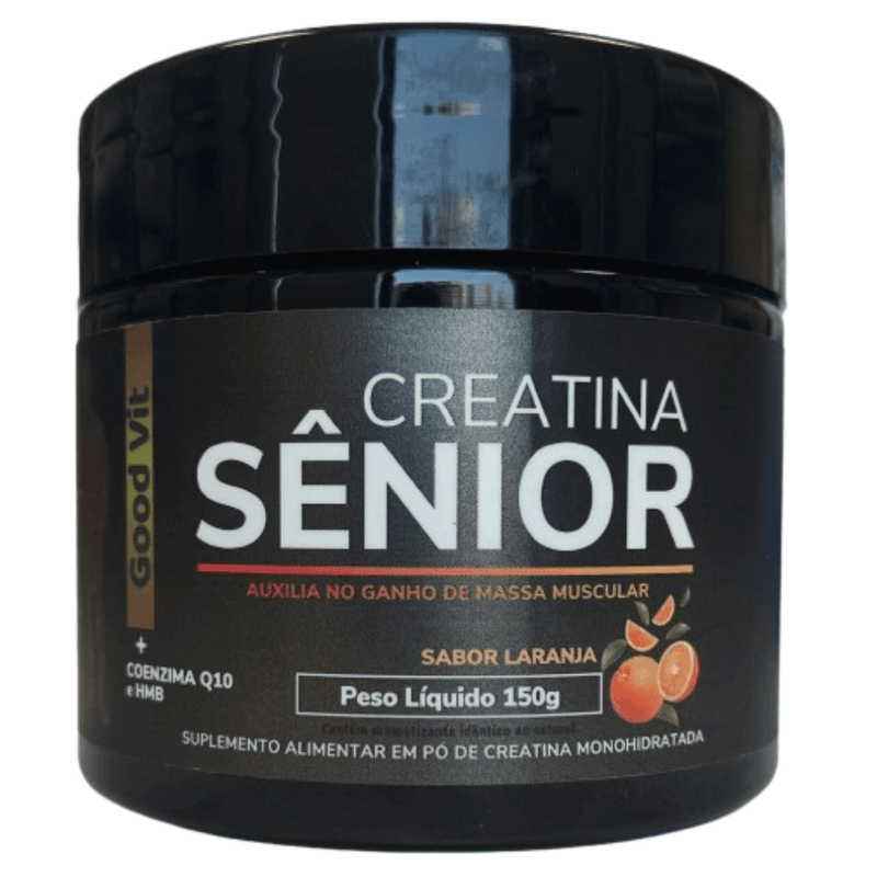 Creatina Sênior Sabor Laranja 150 Gramas - Good Vit