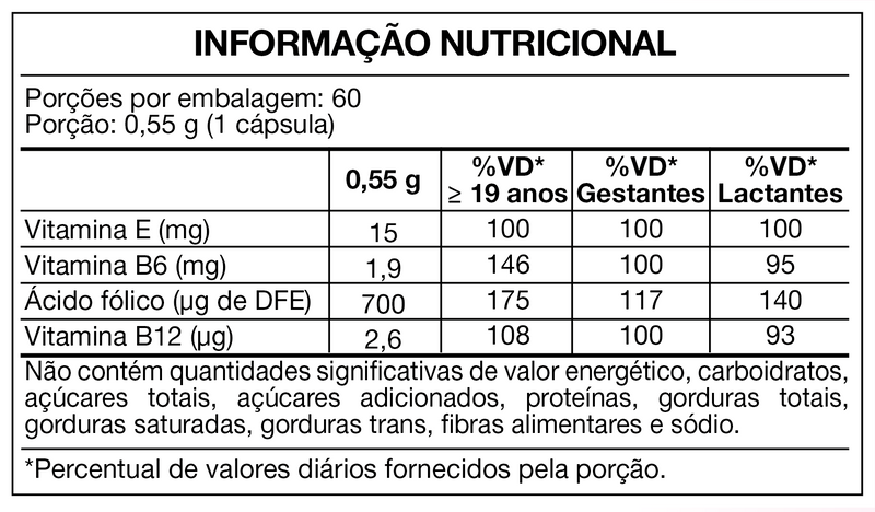 Folidex L-Metilfolato C/30 Cápsulas - Maxinutri