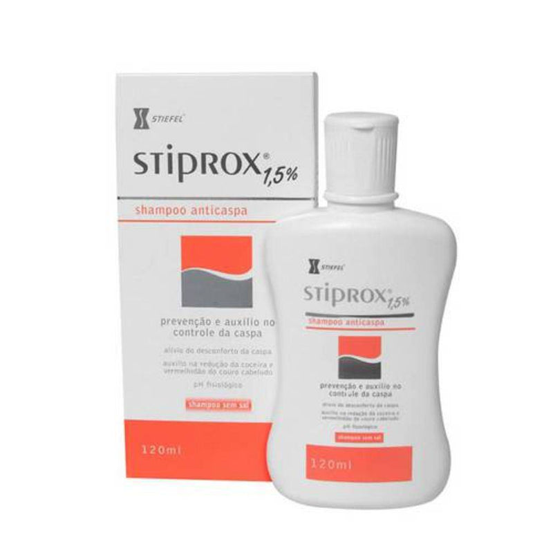 Shampoo Stiprox Frasco Com 120 Ml
