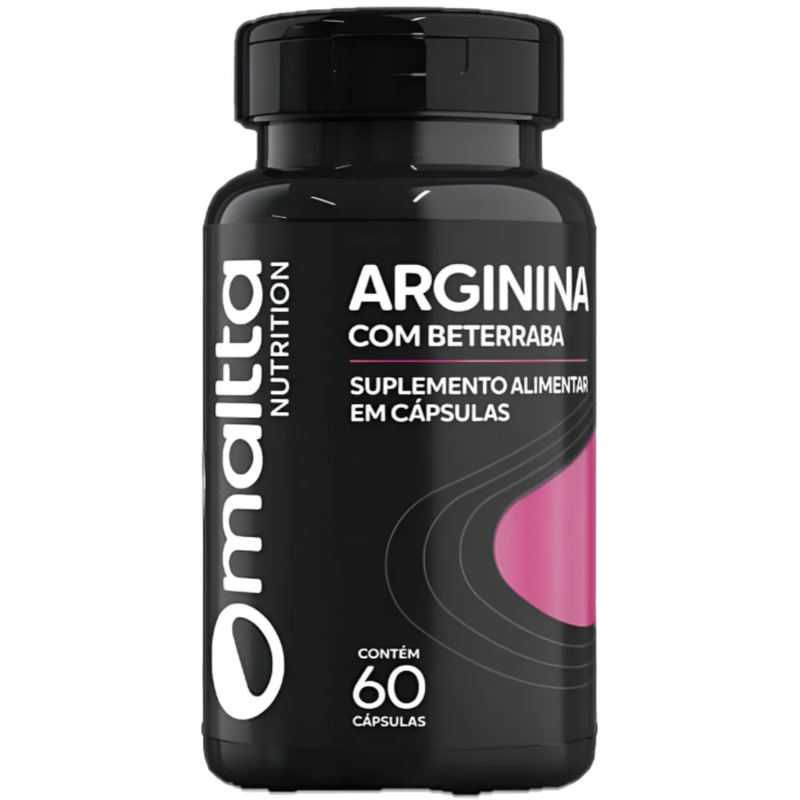 Arginina Com Beterraba C/60 Cápsulas - Maltta