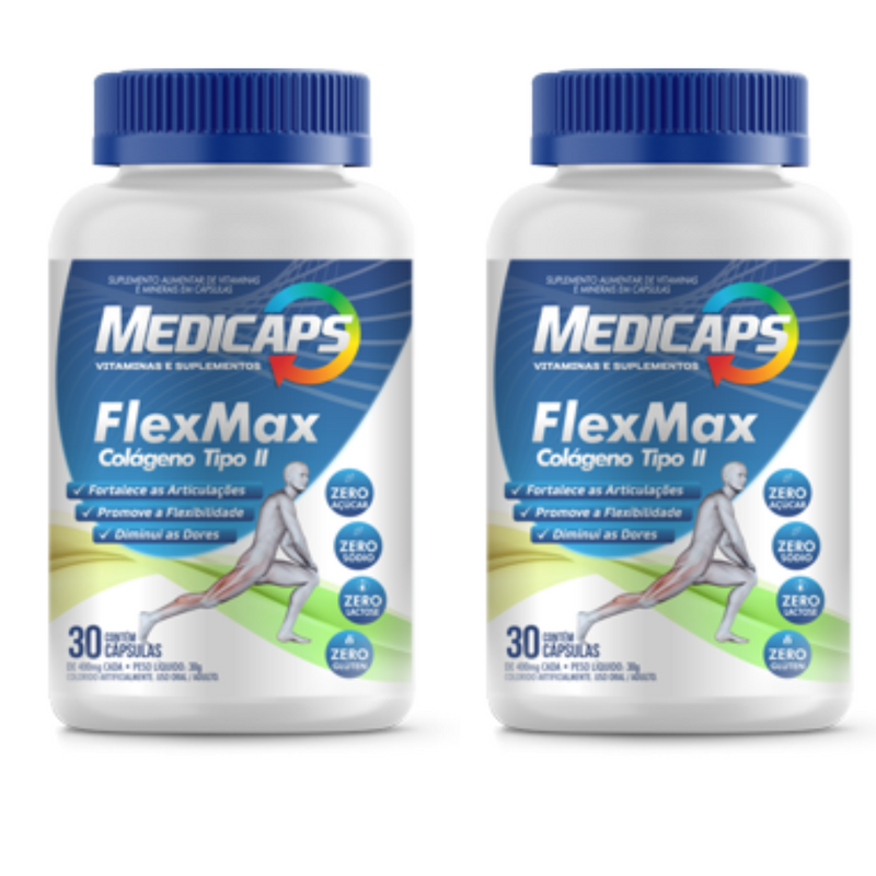Medicaps Flex Max Pack 2 Potes C/30 Cápsulas