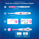 Teste de Ovulação Digital Clearblue - 10 Unidades Precisão Alta
