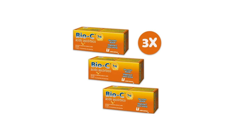 Kit C/3 Bio-C Efervescente C/10 Comprimidos