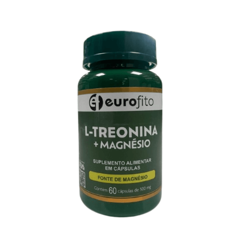 L-Treonina + Magnésio C/60 Cápsulas - Eurofito