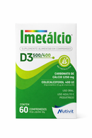 Imecálcio D3 Cálcio D3 500/400mg 60 Comprimidos Nutivit