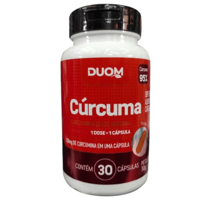 Cúrcuma Dose Máxima C/30 Cápsulas - Duom