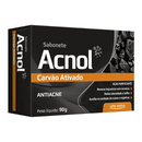 Acnol Sabonete Antiacne Carvão Ativado 90g - Arte Nativa com carvão, ação purificante e combate a acne.