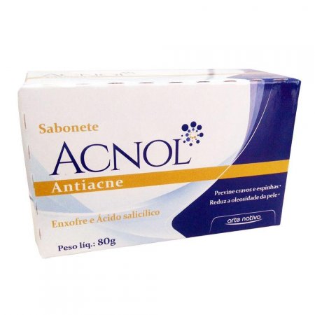 Acnol Sabonete Enxofre e Acido Salicílico 80G