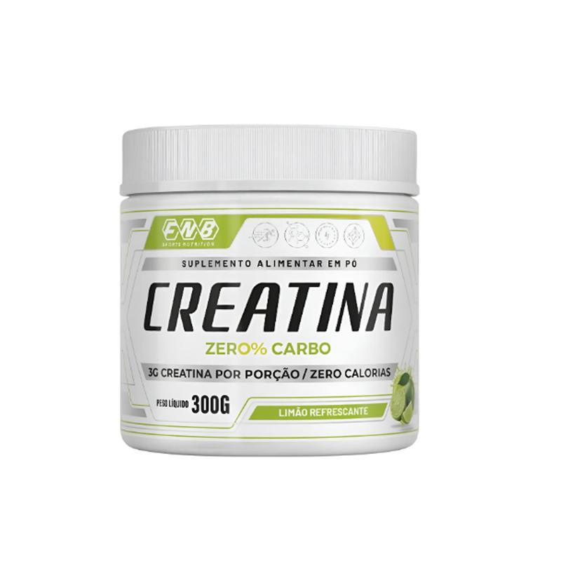 Creatina Zero Carbo 300G Sabor Limão - Flora Nativa