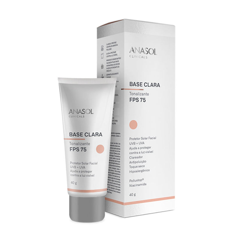 Protetor Solar Facial Base Clara Fps75 Anasol Clinicals Dahuer