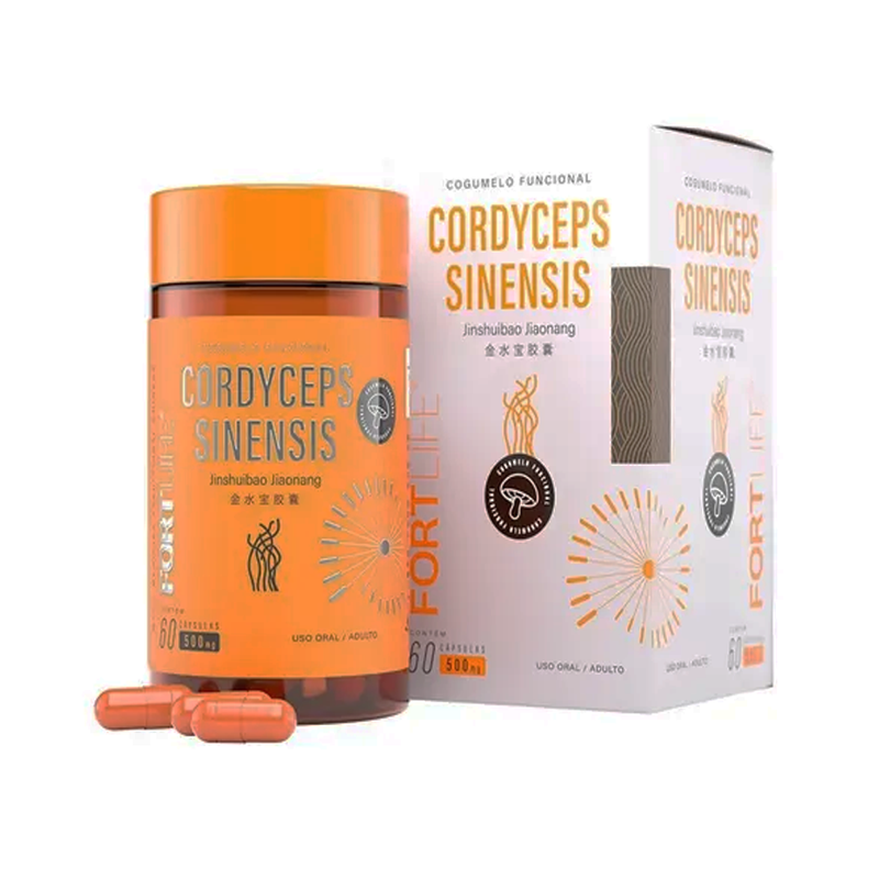 Cordyceps Sinensis 60 Cápsulas - FortLife